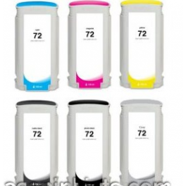 130ml Dye Yellow for HP Designjet T1100,T1200,T1300,T2300